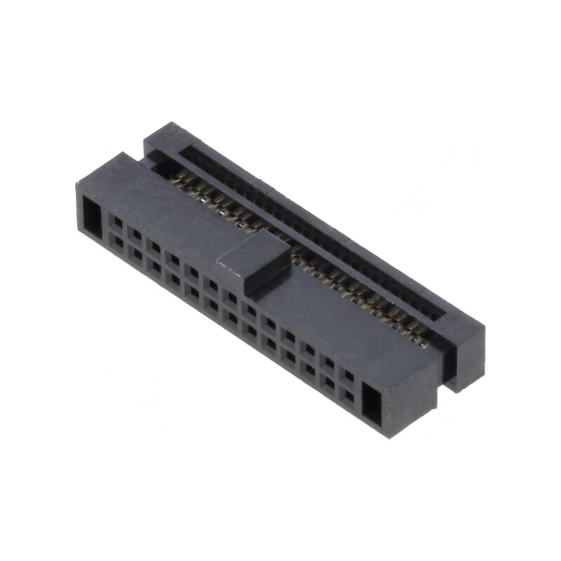 13-Pin Female DIL Ribbon Cable Connector | Electronic-mag.ro | Componente Electronice
