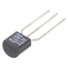 Tranzistor NPN TO92 50V 0.2A 0.6W