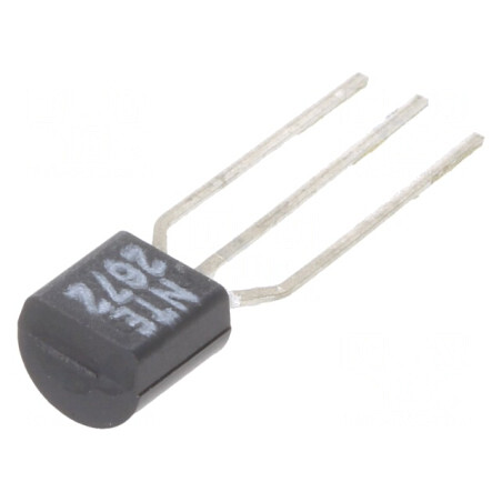 Tranzistor NPN TO92 50V 0.2A 0.6W | Electronic-mag.ro | Componente Electronice
