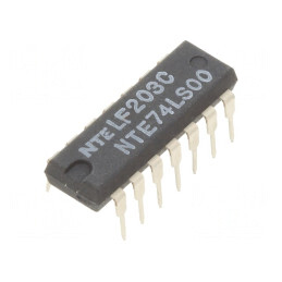 'Circuit Integrat Digital NAND 4 Intrări 2 Ieșiri DIP14' | Electronic-mag.ro | Componente Electronice