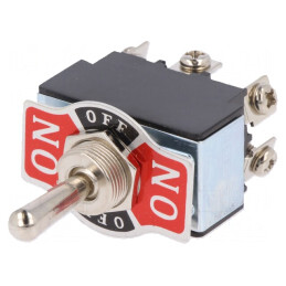 Comutator Basculant DP3T ON-OFF-ON 20A 12V | Electronic-mag.ro | Componente Electronice