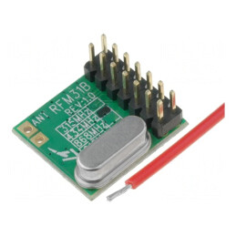 Receptor RF FM FSK 433,92MHz SPI 1,8-3,6VDC