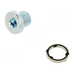 Obturator oțel zincat G 1/8 3,5Nm | Electronic-mag.ro | Componente Electronice
