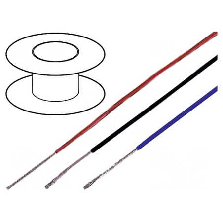 Cablu albastru PTFE 1x20AWG ÖLFLEX® HEAT 260 SC | Electronic-mag.ro | Componente Electronice