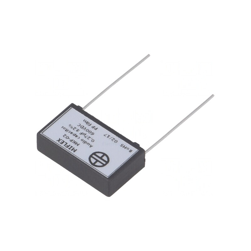 Condensator cu Polipropilenă 270nF 600VDC 22.5mm THT | Electronic-mag.ro | Componente Electronice