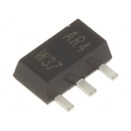 Tranzistor: NPN; bipolar; 80V; 1A; 1W; SOT89