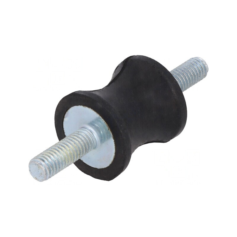 Atenuator de Vibrații M6 21mm Gumă 22mm | Electronic-mag.ro | Componente Electronice