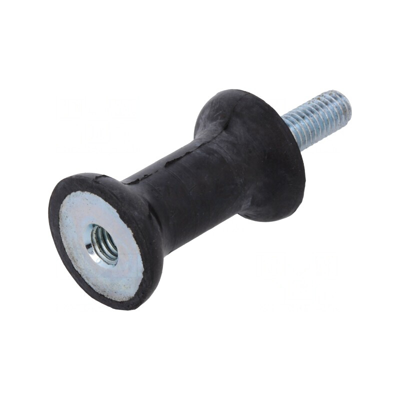 Atenuator de Vibrații M6 din Guma 20mm | Electronic-mag.ro | Componente Electronice