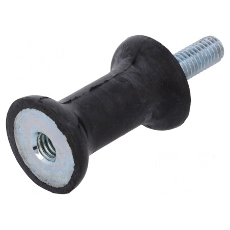 Atenuator de Vibrații M6 din Guma 20mm | Electronic-mag.ro | Componente Electronice