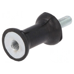Atenuator de Vibrații din Guma M6 20mm 30mm 227N | Electronic-mag.ro | Componente Electronice