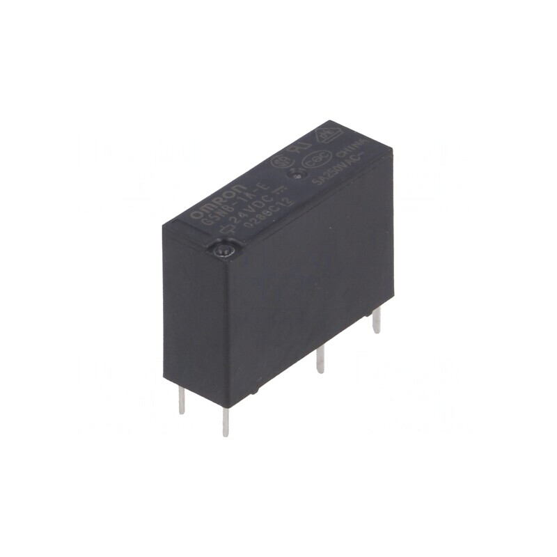 Releu Electromagnetic 24VDC 5A | Electronic-mag.ro | Componente Electronice