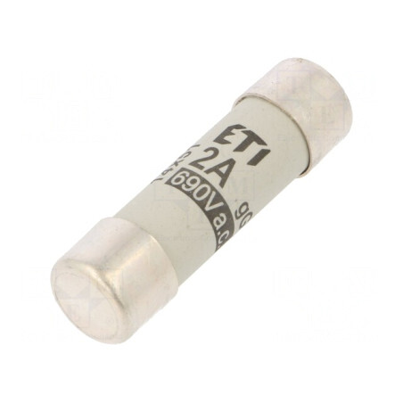 Siguranță cilindrică industrială gG 2A 690VAC | Electronic-mag.ro | Componente Electronice
