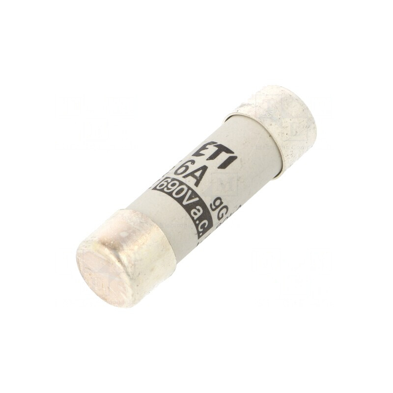 Siguranță cilindrică gG 6A 690VAC industrială | Electronic-mag.ro | Componente Electronice