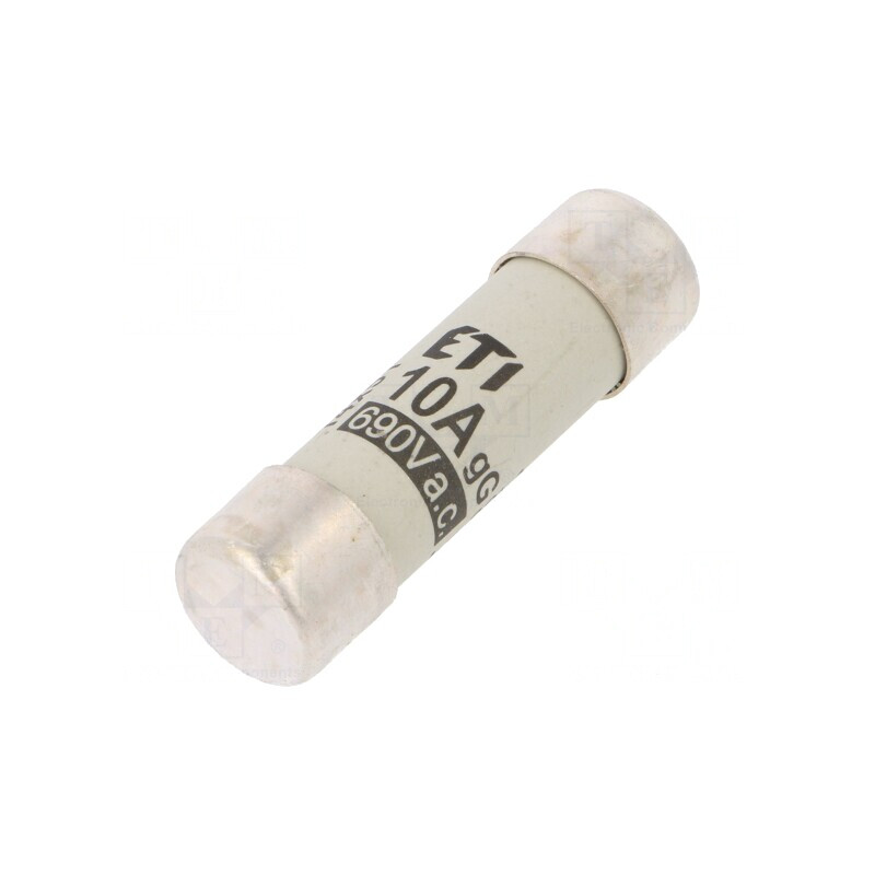 Siguranță cilindrică gG 10A 690V industrială | Electronic-mag.ro | Componente Electronice