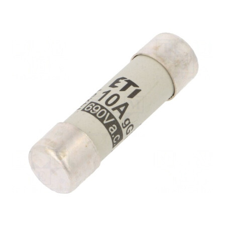 Siguranță cilindrică gG 10A 690V industrială | Electronic-mag.ro | Componente Electronice
