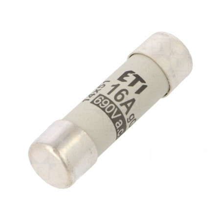 Siguranță gG 16A 690VAC Cilindrică Industrială | Electronic-mag.ro | Componente Electronice
