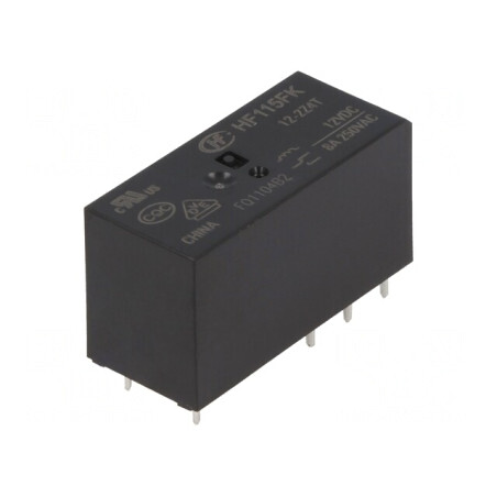 Releu Electromagnetic DPDT 12VDC 8A PCB | Electronic-mag.ro | Componente Electronice