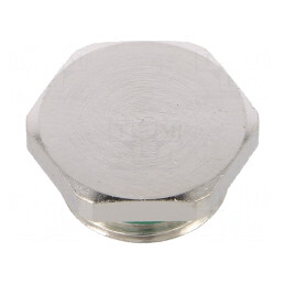 Capac de Protecție Alamă Nichel IP68 M16 1,5 | Electronic-mag.ro | Componente Electronice