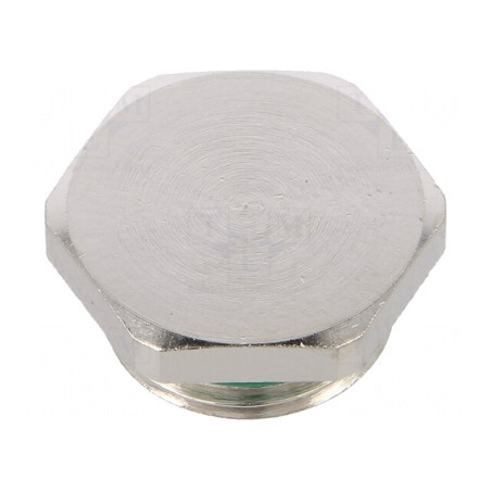 Capac de Protecție Alamă Nichel IP68 M16 1,5 | Electronic-mag.ro | Componente Electronice