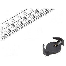 Soclu Baterie CR1220/CR1225 SMT | Electronic-mag.ro | Componente Electronice