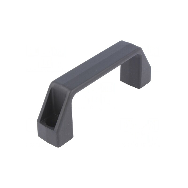 Manetă tehnopolimer neagră 38mm | Electronic-mag.ro | Componente Electronice