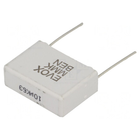 Condensator cu Poliester 10uF 40VAC 63VDC | Electronic-mag.ro | Componente Electronice