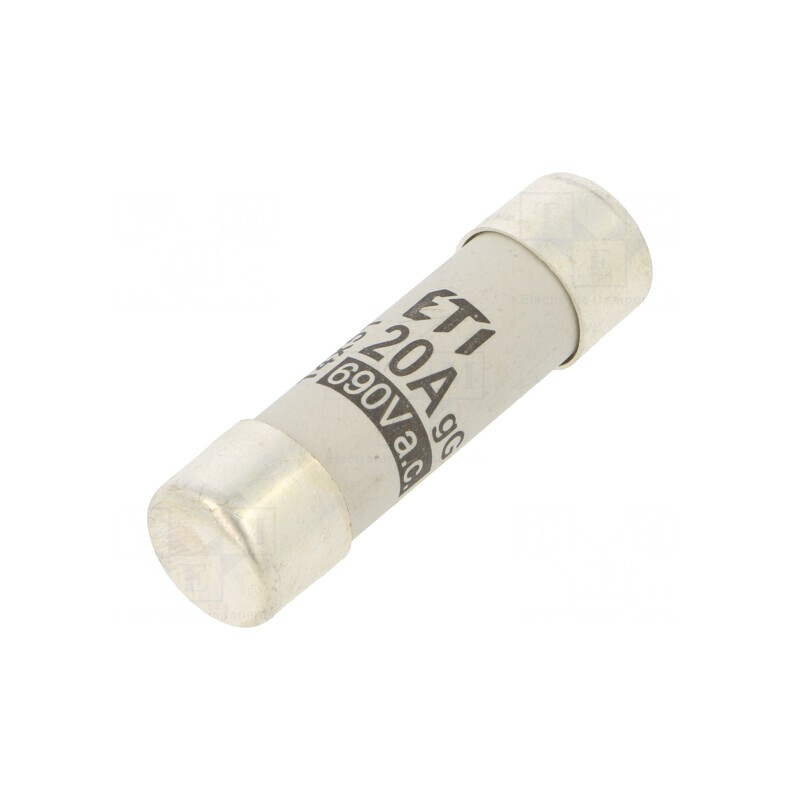 Siguranță gG 20A 690VAC Cilindrică Industrială | Electronic-mag.ro | Componente Electronice
