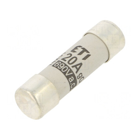 Siguranță gG 20A 690VAC Cilindrică Industrială | Electronic-mag.ro | Componente Electronice