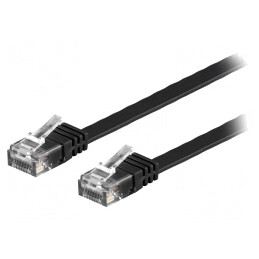 'Cabl patch UTP Cat6 3m Negru' | Electronic-mag.ro | Componente Electronice
