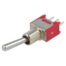 Comutator basculant 3 poziții ON-OFF-ON 3A/28VDC | Electronic-mag.ro | Componente Electronice