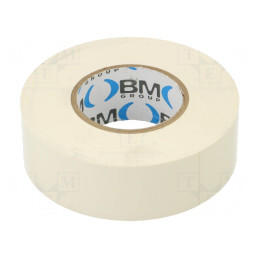 Bandă Electroizolantă Albă PVC 25mm x 25m | Electronic-mag.ro | Componente Electronice
