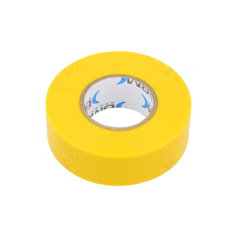 Bandă Electroizolantă Galbenă 25mm x 25m | Electronic-mag.ro | Componente Electronice