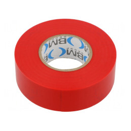 Bandă Electroizolantă Roșie 25mm x 25m | Electronic-mag.ro | Componente Electronice
