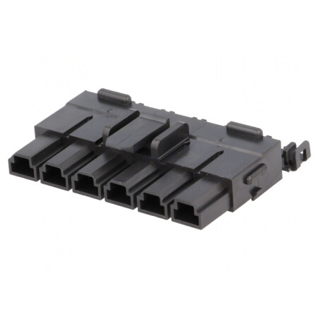 Mufă cablu-cablu/PCB mamă Mini-Fit Sr 10mm PIN 6 600V | Electronic-mag.ro | Componente Electronice