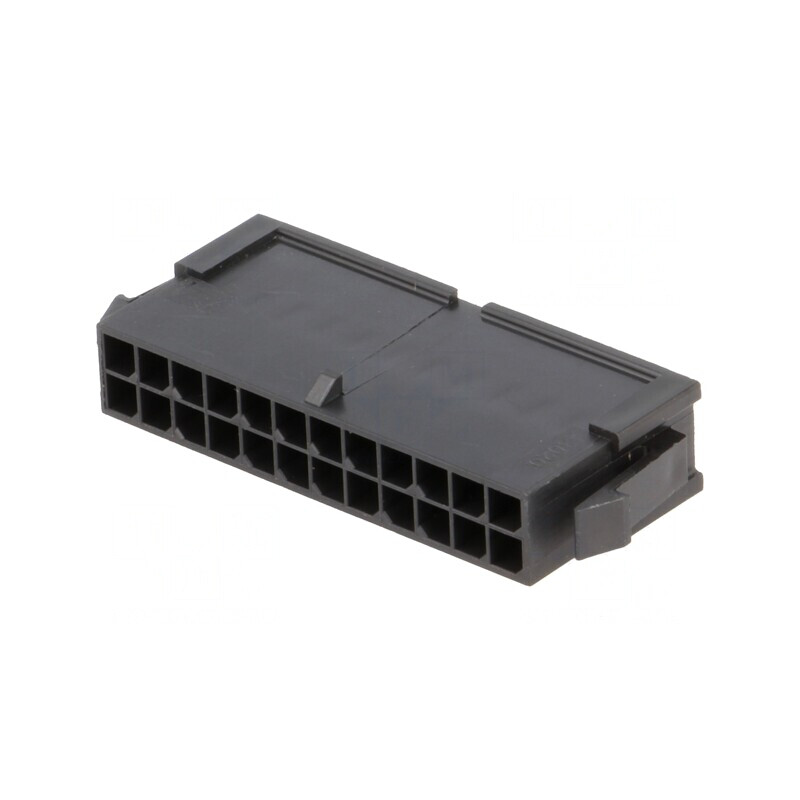 Mufă Micro-Fit 3.0 3mm PIN 24 fără contacte | Electronic-mag.ro | Componente Electronice Mufă Micro-Fit 3.0 3mm PIN 24 fără contacte | Electronic-mag.ro | Componente Electronice