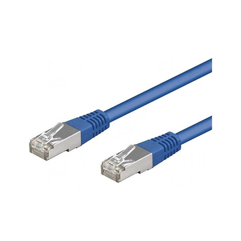 Patch Cord Ethernet 5m Albastru 5e SF/UTP PVC | Electronic-mag.ro | Componente Electronice