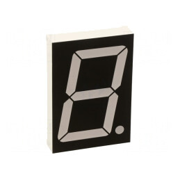 Afișaj LED cu 7 Segmente 56,8mm Verde | Electronic-mag.ro | Componente Electronice