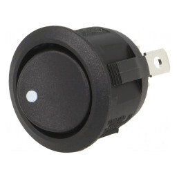 Comutator Rocker SPST ON-OFF 10A/28VDC Negru | Electronic-mag.ro | Componente Electronice