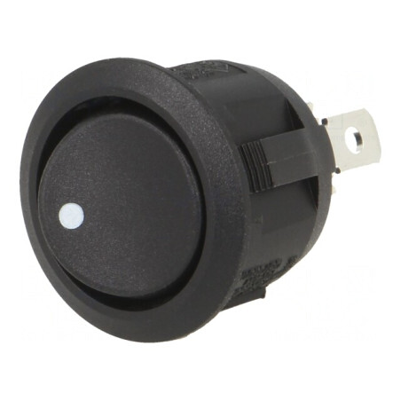 Comutator Rocker SPST ON-OFF 10A/28VDC Negru | Electronic-mag.ro | Componente Electronice