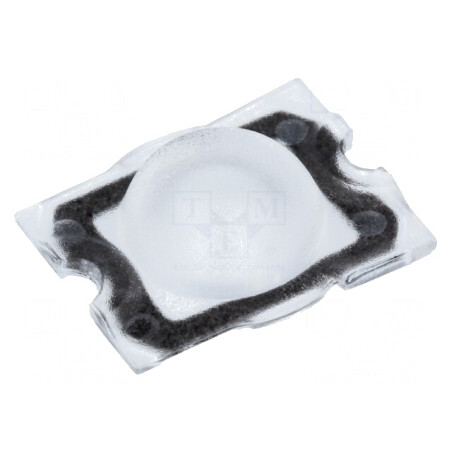 Lentilă LED Dreptunghiulară Transparentă PMMA | Electronic-mag.ro | Componente Electronice