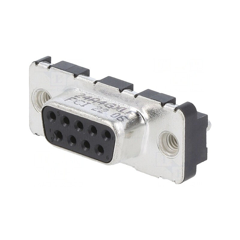 Soclu D-Sub 9-Pin Mamă 90° pentru Panou 5A | Electronic-mag.ro | Componente Electronice