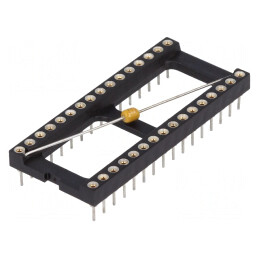 Soclu: circuite integrate; DIP32; Raster: 2,54mm; de precizie; THT