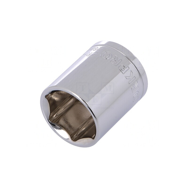 Cheie tubulară 6 puncte HEX 28mm 1/2 oțel crom-vanadium | Electronic-mag.ro | Componente Electronice