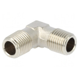 Racord Push-in 90° Alamă Nichelată 100bar | Electronic-mag.ro | Componente Electronice