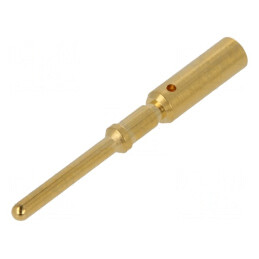 Pin Împământare Aurit 1,5mm2 Crimpat pe Cabluri | Electronic-mag.ro | Componente Electronice