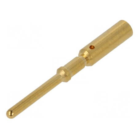 Pin Împământare Aurit 1,5mm2 Crimpat pe Cabluri | Electronic-mag.ro | Componente Electronice
