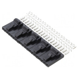 Mufă cablu-placă mamă 4 pini IDC 2,54mm | Electronic-mag.ro | Componente Electronice