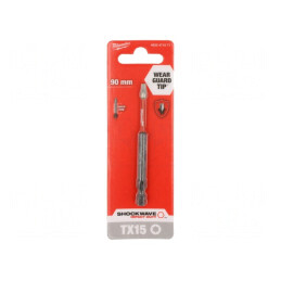 Capăt de șurubelniță Torx TX15 90mm | Electronic-mag.ro | Componente Electronice