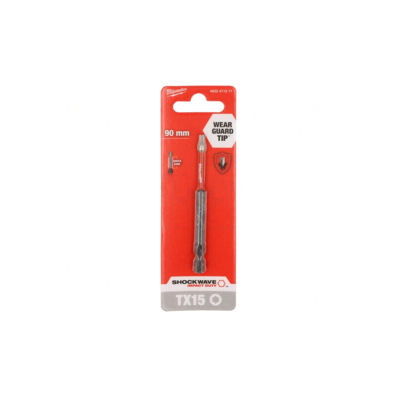 Capăt de șurubelniță Torx TX15 90mm | Electronic-mag.ro | Componente Electronice