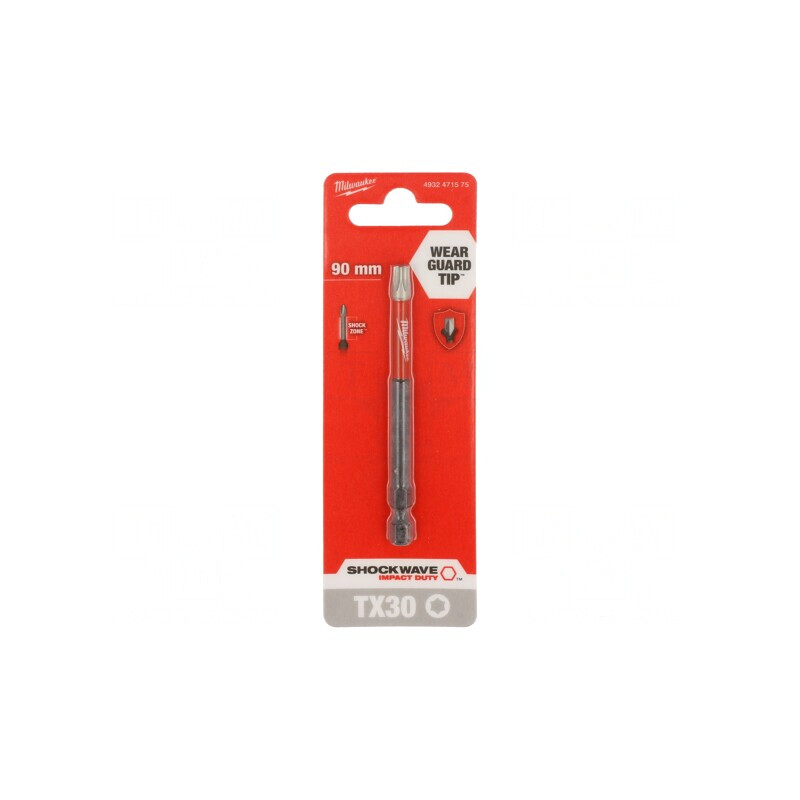 Capăt de șurubelniță TX30 90mm cu impact | Electronic-mag.ro | Componente Electronice